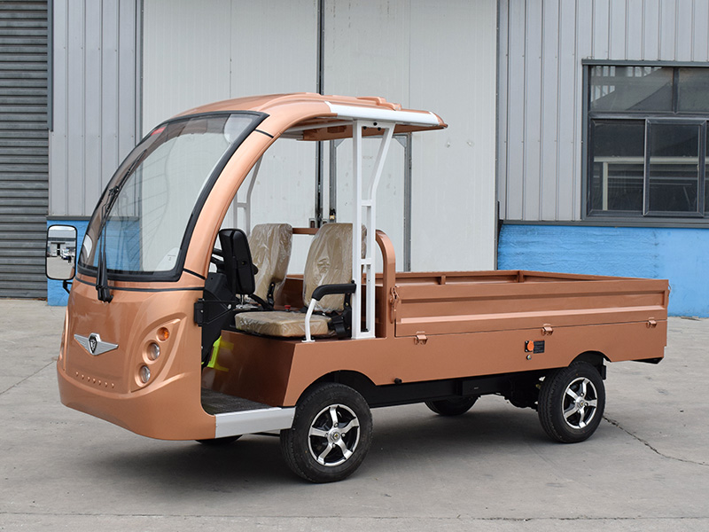 1吨电动货车金色