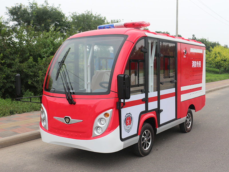 5座封闭电动消防车