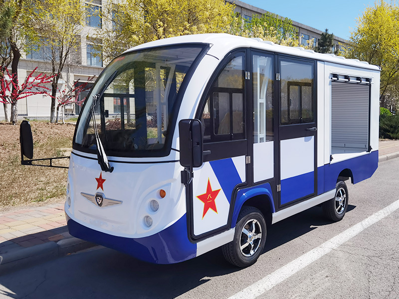 5座封闭电动消防车无消防设备