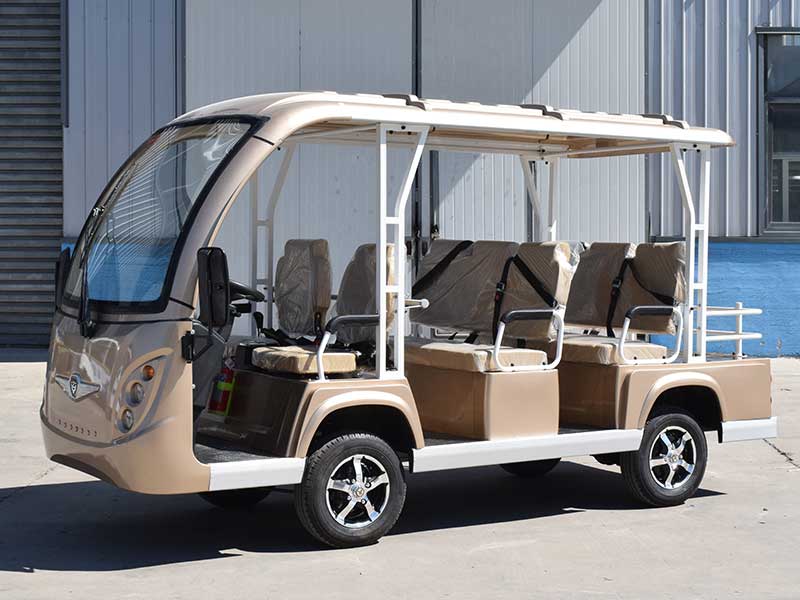 8座电动观光车香槟金