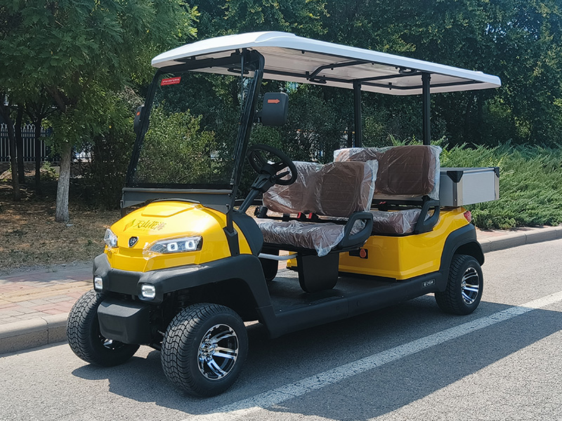 4座高尔夫球车带货斗