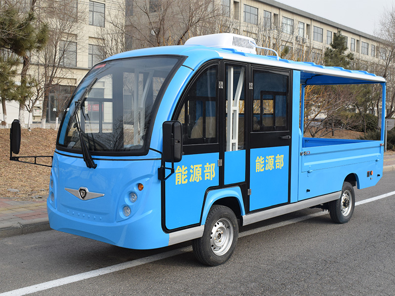 2吨封闭电动货车顶棚到尾加装空调